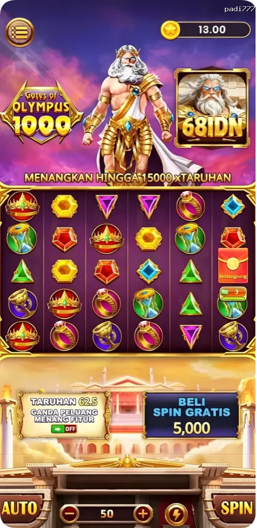 padi777 Tangkapan Layar - APK Resmi